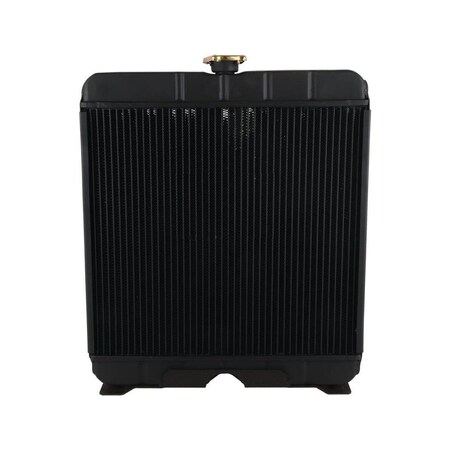 Aftermarket Tractor Radiator - 15 7/8 x 16 1/2 x 1 7/8 Fits Ford Fits New Holla SBA310100600